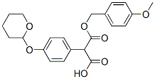 ((4-Methoxyphenyl)Methyl) Hydrogen (4-((Tetrahydro-2H-Pyran-2-Yl)Oxy)Phenyl)Malonate